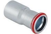 Pressrør og fittings - Geberit mapress reduktion 35x18mm presmf/glat st elforz - 22311