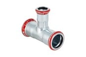 Pressrør og fittings - Geberit Mapress tee FZ 35x22x35 mm - 21214