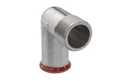 Pressrør og fittings - Geberit Mapress vinkel FZ 90° 22x¾ M/N - 21618
