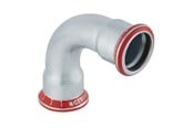 Pressrør og fittings - Geberit Mapress bøjning fz 90° 54 mm med muffer - 23108
