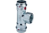 Pressrør og fittings - Viega Prestabo T-stykke 42 x 1/2" x 42 mm forzinket stål - 558956