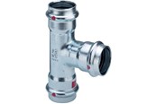 Pressrør og fittings - Viega Prestabo XL T-stykke 76,1 x 35 x 76,1 mm forzinket stål - 597894
