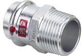 Pressrør og fittings - Viega Prestabo overgang 28 x 3/4" muffe/nippel forzinket stål - 641993