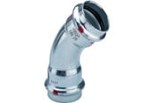 Pressrør og fittings - Viega Prestabo XL bøjning 45° 88,9 Stål/Forzinket, 597627 - 597627