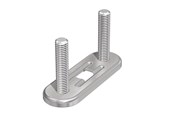 Rørophæng og rørkoblinger - Flamco Rørholder bmd dobbelt m8 8-90 mm - 39428