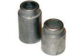 Rørophæng og rørkoblinger - Unite zink forlængerstykke 19 mm til 12 - 2" rørbærer - 016535019