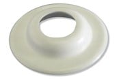 Bøsninger, rosetter, murtætninger og anboringsbøjler - Megatherm Bøsningskrave plast hvid 1/4" - 015211015