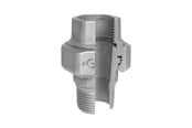 Gevindfittings - +GF+ Union sort muffe/nippel konisk tætning 2 1/2 - 770341110
