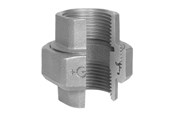 Gevindfittings - +GF+ Union sort muffe/muffe konisk tætning 1 1/4" - 770340107