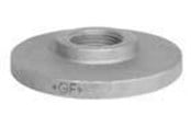 Gevindfittings - +GF+ Flange galvaniseret 1 - 770320206