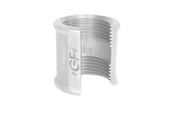 Gevindfittings - +GF+ Muffe galvaniseret 2" - 770270209