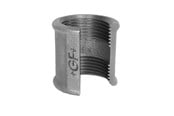 Gevindfittings - Georg-Fischer Muffe sort 1/4 - 770270102