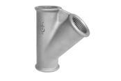 Gevindfittings - +GF+ Tee 45° sort 1/2 - 770165104