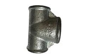 Gevindfittings - +GF+ Tee galvaniseret 1 1/2 x 2 x 1 1/2 - 770130279