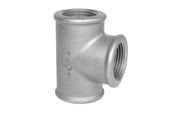 Gevindfittings - +GF+ Tee sort 1 x 3/4 x 3/4 - 770130139