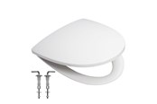 Toiletter, sæder, bideter og reservedele - Ifö sign sæde hvid med quick release og fast beslag - 99260