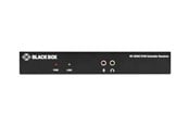 Repeater, boostere, bridges & transceiver - Black Box KVX Series KVM Extender over CATx - 4K Single-Head HDMI USB 2.0 Serial Audio Local Video - KVXLCH-100