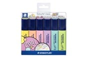 Skrive- og Tegneværktøjer - Staedtler Textsurfer Classic Pastel 6 ass. - 364 CWP6