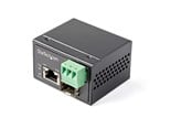 Repeater, boostere, bridges & transceiver - StarTech.com PoE+ Industrial Fiber to Ethernet Media Converter 30W - IMC1GSFP30W