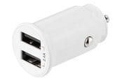Mobil - Adaptere & Opladere - Deltaco USB car charger 2x USB-A 2.4 A total 12 - USB-CAR125