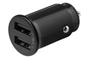 Mobil - Adaptere & Opladere - Deltaco 12/24 V USB car charger with compact size - USB-CAR124