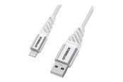 Skærmkabel - OtterBox Premium Cable USB A-Lightning 1M White - 78-52640