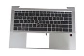 Tastatur - HP 840/EB 14 G7 - US/I - BL - Bærbar tastatur - til udskiftning - Engelsk - Sølv - M07090-B31
