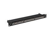 Netværkstilbehør - Lanberg PPS7-1024-B - patch panel - 1U - 19" - PPS7-1024-B