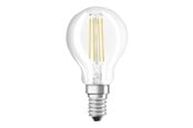 Lyskilder - Osram LED pære Standard A60 4W/827 (40W) Klar 3-step Dæmpbar E14 - 4058075434448