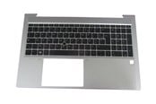 Tastatur - HP 850/EB 15 G7 - FR - BL - Bærbar tastatur - til udskiftning - Fransk - Sølv - M07491-051