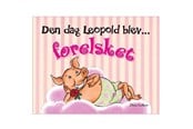Børnebøger - Den dag Leopold blev forelsket - Børnebog - Hardcover - 9788771060324