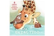 Børnebøger - En dag i Zoo - 8 godnat-historier med dyrene fra Z - Børnebog - Hardcover - 9788772050454
