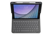 Tastatur - ZAGG Messenger Folio 2 - Tastatur & Folio sæt - Nordisk - Sort - 103007177