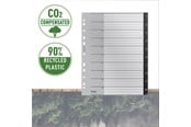 Lommer, Omslag & Registre - Leitz Recycle register 1-10, PP, ekstra bredt - 12080000