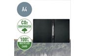 Mapper og Clipboards - Leitz Recycle Spiral Clip mappe, recirkuleret karton, Sort - 39050095