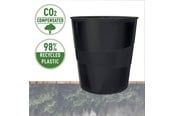 Skrivebordstilbehør - Leitz Recycle papirkurv, Sort - 53280095