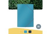 Mapper og Clipboards - Leitz Cosy karton 3-klap mappe Soft Touch Rolig blå - 30020061
