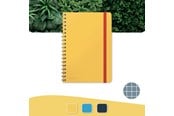Blokke, Formularer & Notesbøger - Leitz  Cosy notesblok Soft Touch kvadreret spiralindbundet Varm gul - 44840019