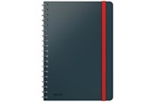 Blokke, Formularer & Notesbøger - Leitz  Cosy notesblok Soft Touch kvadreret spiralindbundet Fløjlsgrå - 44840089