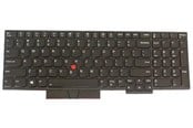 Tastatur - Lenovo Primax - Bærbar tastatur - til udskiftning - Fransk - Sort - 01YP731