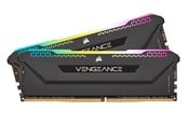 RAM - Corsair Vengeance RGB PRO SL DDR4-3200 - 16GB - CL16 - Dual Channel (2 pcs) - Intel XMP - Sort med RGB - CMH16GX4M2E3200C16