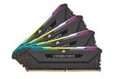 RAM - Corsair Vengeance RGB PRO SL DDR4-3200 - 64GB - CL16 - Quad Channel (4 pcs) - Intel XMP - Sort med RGB - CMH64GX4M4E3200C16