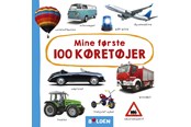 Børnebøger - Mine første 100 køretøjer - Børnebog - Papbog - 9788772055190