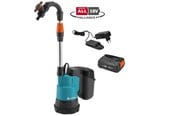 Havevanding - Gardena Batteri regnvandstøndepumpe 2000/2 18V P4A sæt - 14602-20