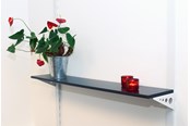 Beslag & hængsler  - Home>it Hylde M-design 40x20x1,50 cm. - Sort - 17561