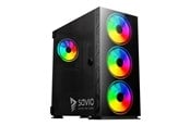 Kabinet - Savio Prime X1 ARGB - MDT - extended ATX - Kabinet - Tower - Sort - SAVGC-PRIMEX1