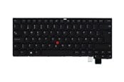 Tastatur - Lenovo Chicony - Bærbar tastatur - til udskiftning - Dansk - Sort - 01EN609