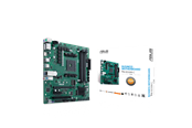 Bundkort - ASUS Pro B550M-C/CSM Bundkort - AMD B550 - AMD AM4 socket - DDR4 RAM - Micro-ATX - 90MB15Q0-M0EAYC