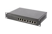 Switch - DIGITUS DN-95331 - switch - 8 ports - Managed - rack-mountable - DN-95331