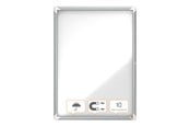 Konference & Præsentation - Nobo Premium Plus udendørs magnetisk låsbart opslagsskab med hængslet låge 9xA4 - 1902580